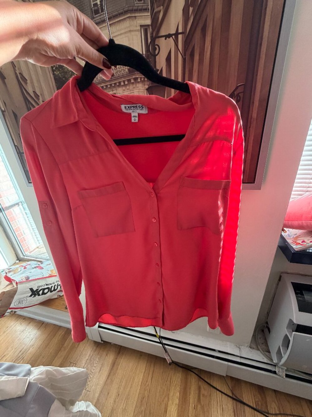 Express portofino shirt, slim fit